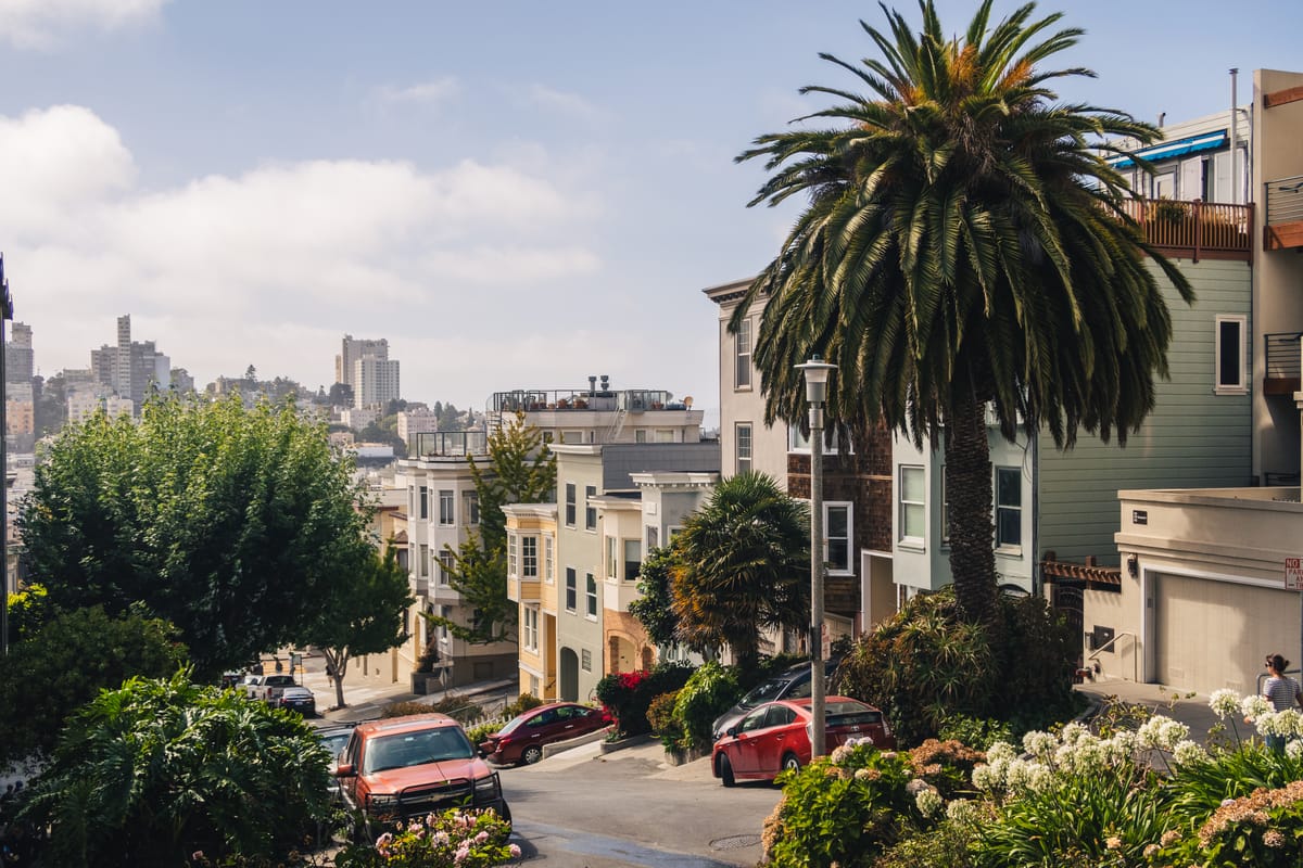 Geldlos im Bilderbuch San Francisco (Downtown)